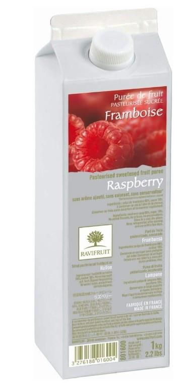Ravifruit Ambient Raspberry Puree 1kg Tetra - The Chef Store UK