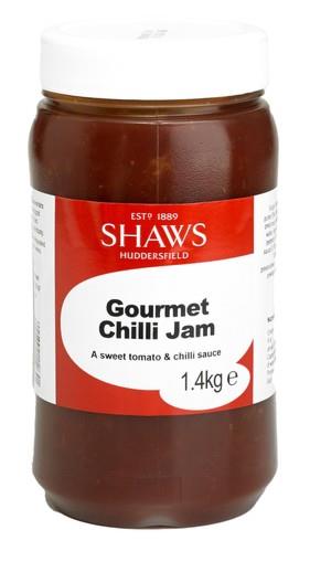 Shaw's Gourmet Chilli Jam 1.4kg - The Chef Store UK