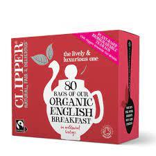 Clipper Organic English Breakfast Tea 1 x 80 - The Chef Store UK