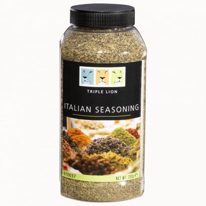 Triple Lion Italian Seasoning 230g Tub - The Chef Store UK