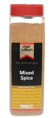 Chef William Mixed Spice 450g