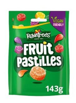 Rowntrees Fruit Pastilles Pouch Bag 10 x 143g - The Chef Store UK
