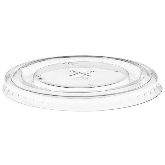 Smoothie Cup FLAT Lid 1000 x 12oz / 16oz - The Chef Store UK