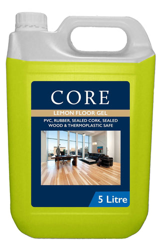 Core Lemon Gel Floor Cleaner 5ltr Bottle - The Chef Store UK