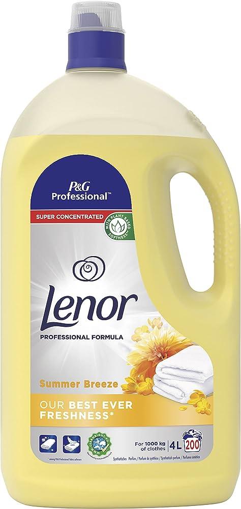 Lenor Fabric Conditioner Summer Breeze 3.92tr - The Chef Store UK