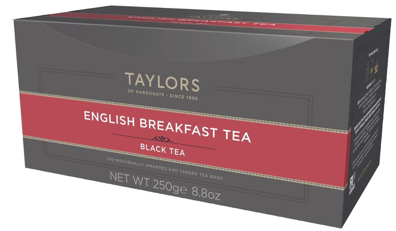 Taylors of Harrogate English Breakfast Tea Bags 1 x 100 Bags - The Chef Store UK
