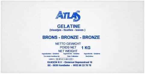 Atlas Bronze Leaf Gelatine 1kg