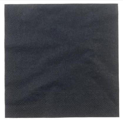 Bulky Soft Black 2ply Napkin 2000 x 33cm x 33cm / 4 Fold - The Chef Store UK