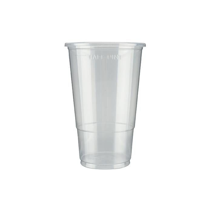 Disposable Half Pint Glass 1000 x 285ml - The Chef Store UK