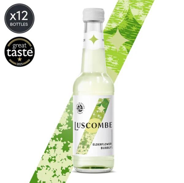 Luscombe Elderflower Bubbly 12 x 270ml