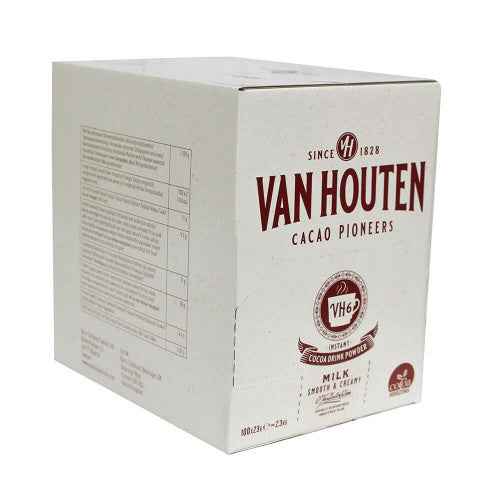 Van Houten Hot Chocolate Sachets 100 x 23gm
