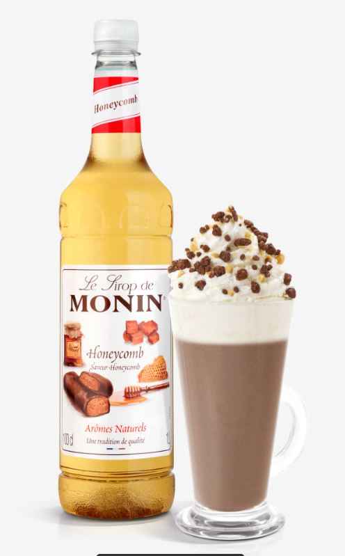 MONIN Premium Honeycomb Syrup 1L