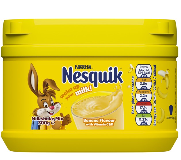 Nesquik Banana Milkshake Powder 300g