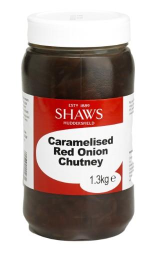 Shaw's Caramelised Red Onion Chutney 1.3kg - The Chef Store UK