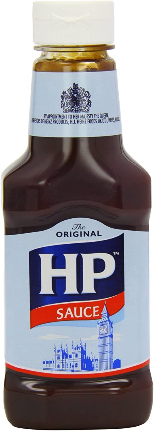 Heinz Squeezy Table Top HP Sauce 8 x 285gm - The Chef Store UK