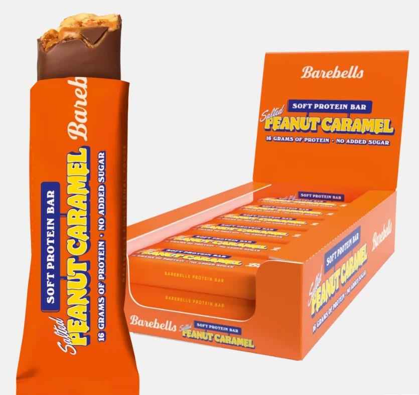 Barebells Peanut Caramel Soft Protein Bar 12 x 55g