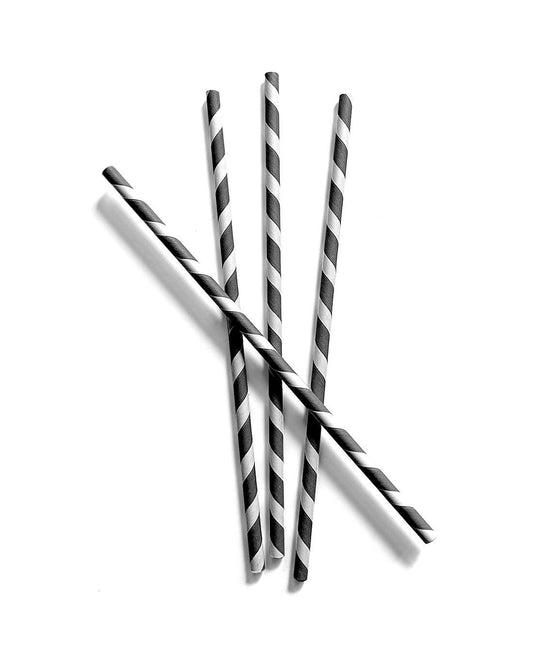 Straight Paper Straws 1 x 250 - The Chef Store UK