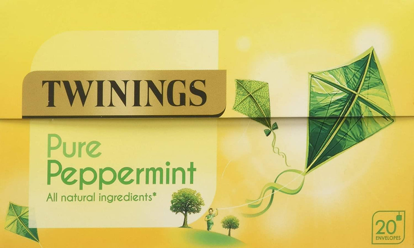 Twinings Peppermint Tea 20 Envelope/Bags - The Chef Store UK