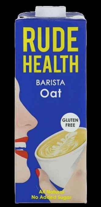 Rude Health Gluten Free Oat Barista Drink 1ltr