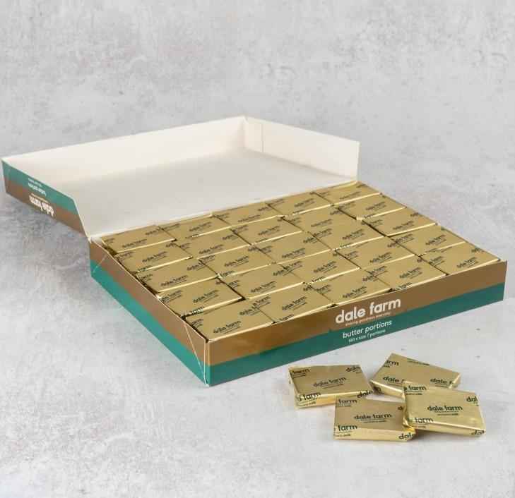 Dale Farm Size 7 Butter Portions 100 x 7g