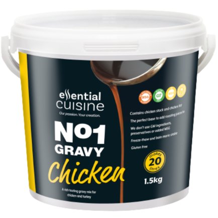 Essential Cuisine No. 1 Chicken Gravy Mix 1.5kg / 20ltr - The Chef Store UK