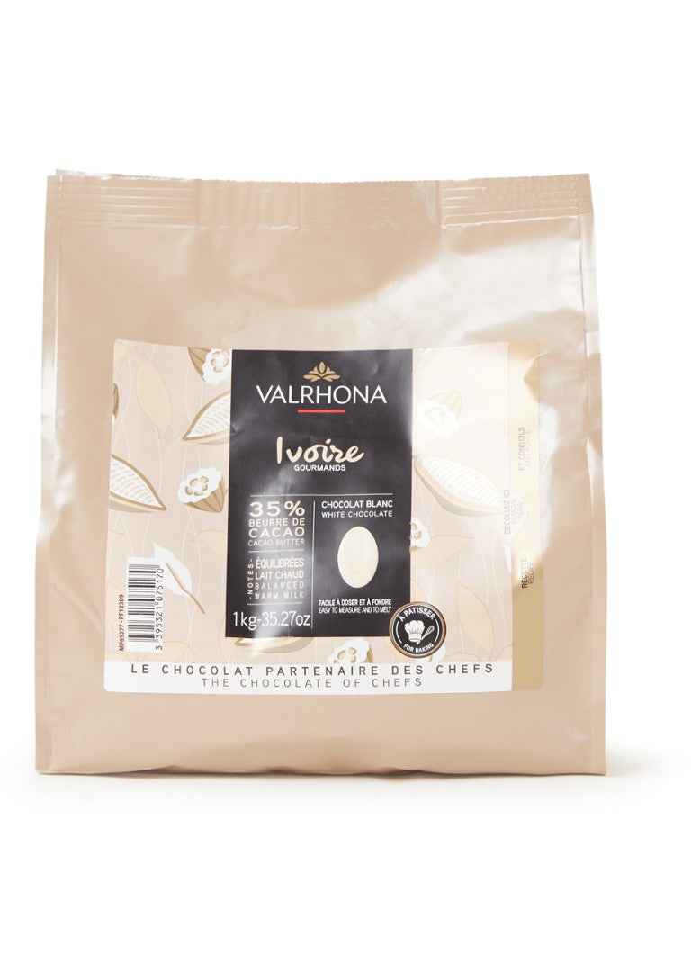 Valrhona Gourmet Creations Ivoire 35% 1kg