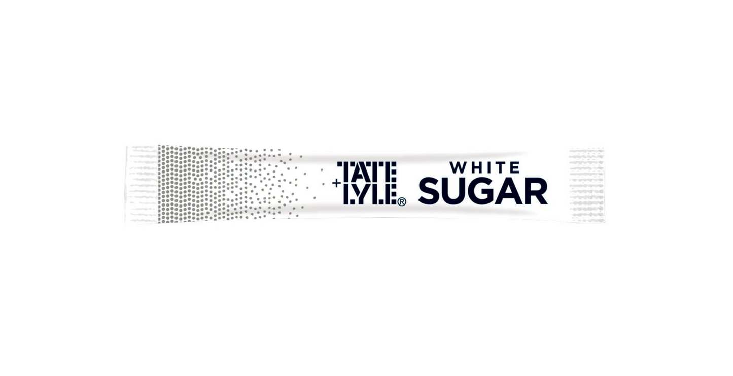 Tate & Lyle White Sugar Stick 1000 x 2.5gm - The Chef Store UK