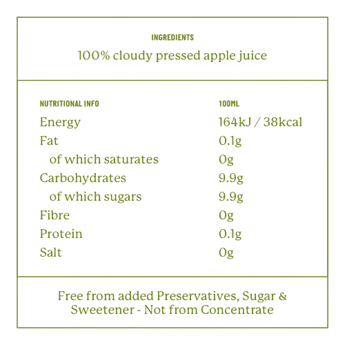 Eager Apple Juice 8 x 1ltr