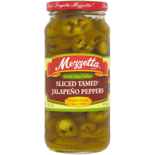 Mezzetta Sliced Tamed Jalapeno 425gm