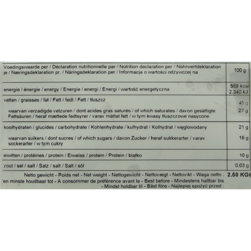 Callebaut 80% Power Chocolate Callets 2.5kg