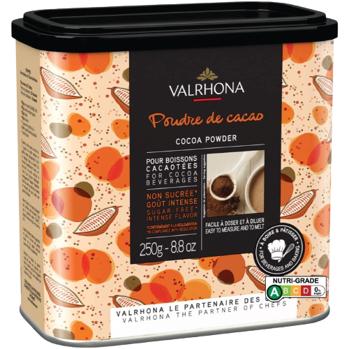 Valrhona Premium Cocao Powder 250gm - The Chef Store UK
