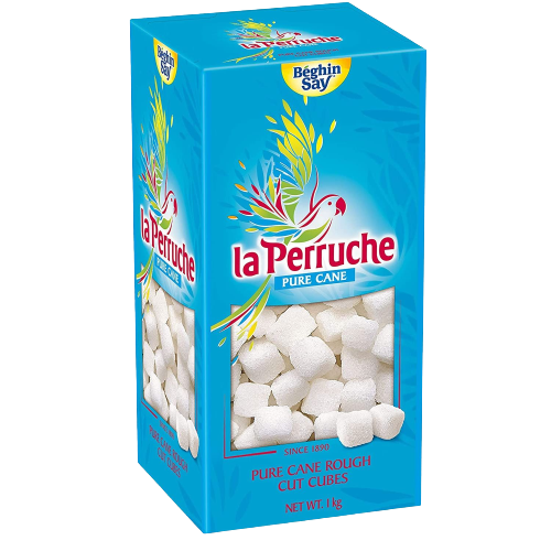 La Perruche Rough Cut White Sugar Cubes 1kg - The Chef Store UK