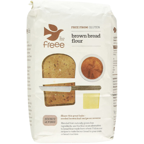Doves Farm Gluten Free Brown BREAD Flour 1kg - The Chef Store UK