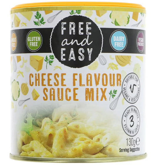 Free & Easy Cheese Flavour Sauce Mix 130g - The Chef Store UK