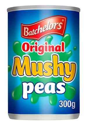 Batchelors Original Mushy Peas 300g Pack of 1, 2, 6 or 12 Tins