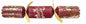 Burgundy & Gold Merry Christmas Crackers 25 x 14inch XIGDC3971