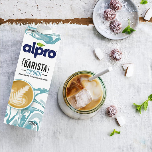 Alpro Barista Coconut Milk Pack of 1 or 12 Vegan Dairy Alternative