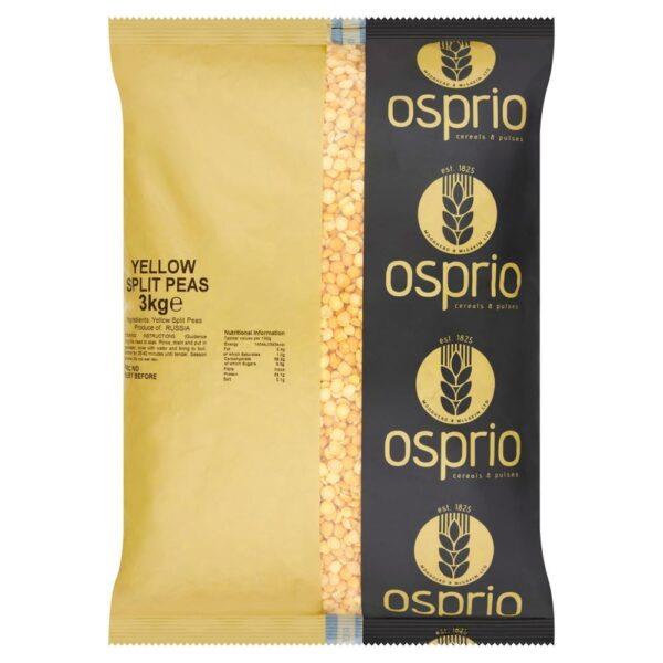 Osprio Yellow Split Peas 3kg