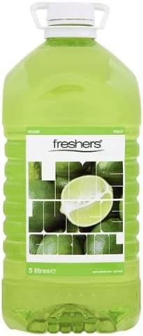 Fresher's Lime Juice Drink 5ltr Bottle