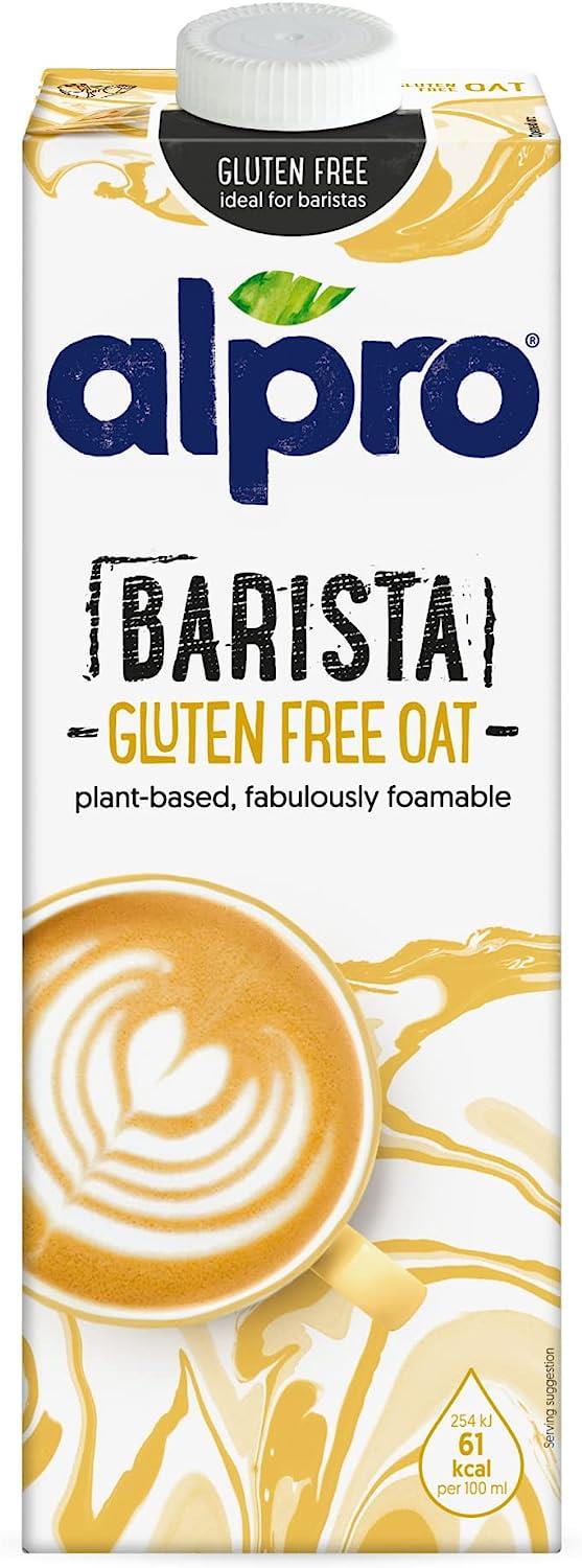 Alpro Barista Oat Milk 1L. Pack of 1 or 12. Dairy Alternative Vegan