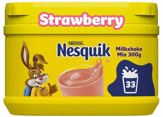 Nesquik Strawberry Milkshake Powder 300g - The Chef Store UK
