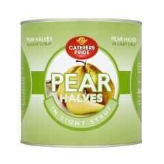 Caterers Choice Pear Halves In Syrup 2.6kg Pack of 1 or 6