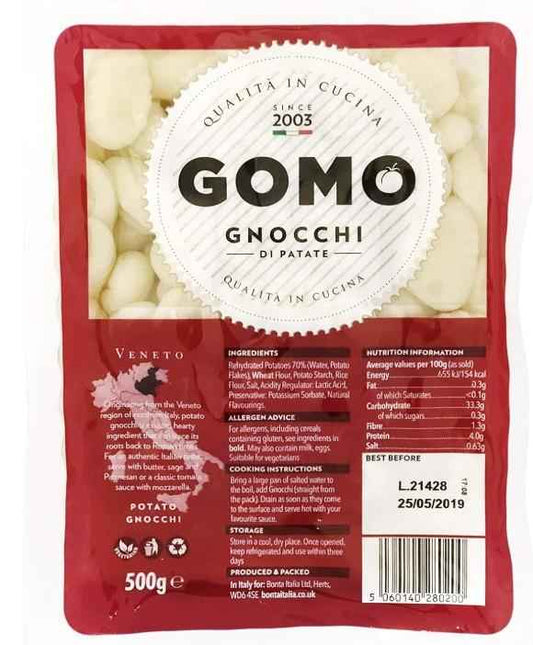 Gomo Gnocchi Di Patate 500g