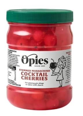 Opies Stemmed Maraschino Cocktail Cherries 1.15kg
