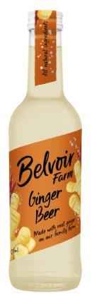 Belvoir Ginger Beer 12 x 275ml Glass Bottles