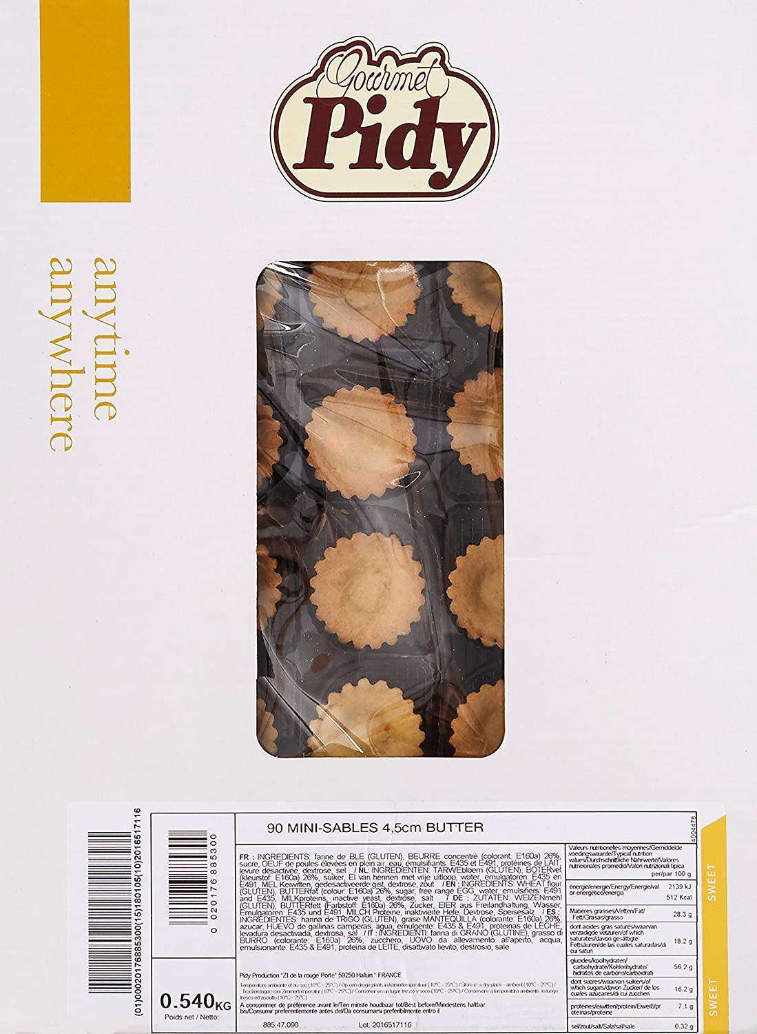 Pidy Mini Sweet Tartelette Pastry Case 90 x 4.5cm - The Chef Store UK