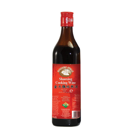 Golden Swan Shaoxing Cooking Wine 500ml Bottle Rice Wine - The Chef Store UK