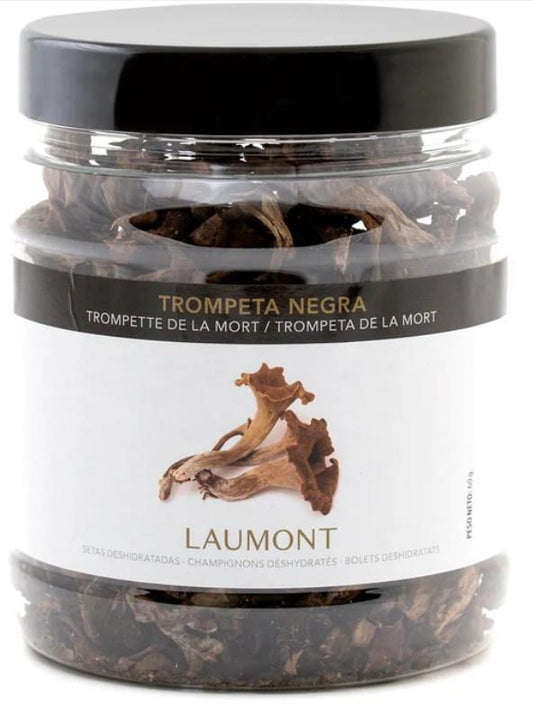 Laumont Dried Wild Black Trumpet Mushroom 60gm