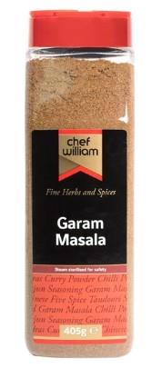 Chef William Garam Masala 405g - The Chef Store UK