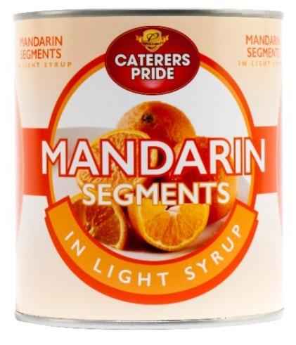Fontinella Mandarin Segments In Light Syrup 820g